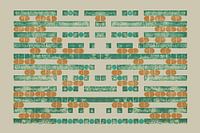 Lego Dots Monodruck - Kachelsymphonie 02