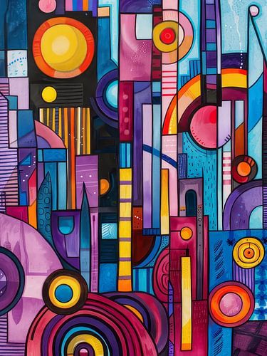 Abstract Cityscape Style Abstract