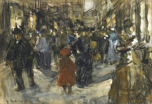 Figuren in de Passage, Den Haag, Floris Arntzenius