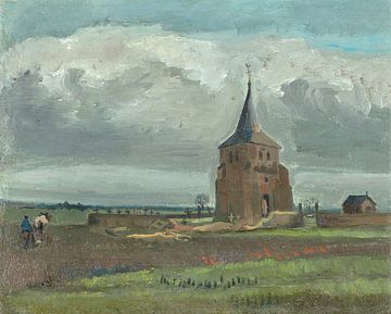 De oude toren van Nuenen, Vincent van Gogh