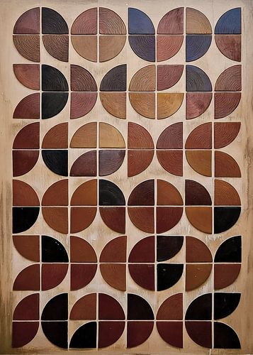 aardetinten - abstract art 3 bao house