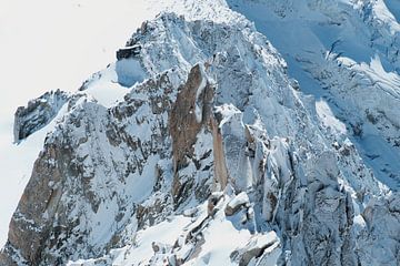 Kleine Naald op de Mont Blanc van Hozho Naasha