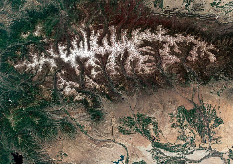 Uinta Mountains, Utah van Rebel Ontwerp
