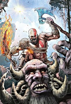 Kratos des Kampfes von Rando Fermando