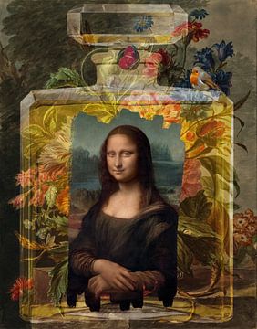 Stillleben Chic Mona Lisa von Gisela- Art for You