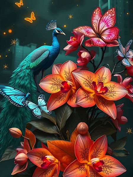 Exotic Nature Bloom by bob rendy