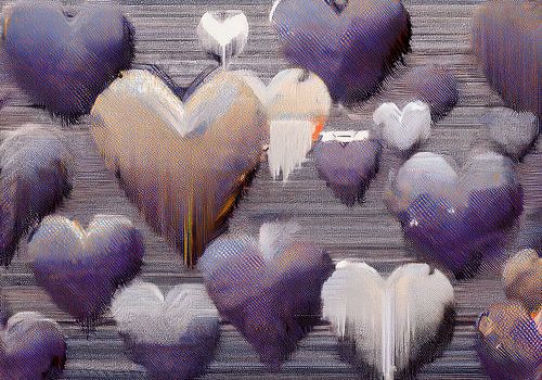 L'amour dans les cœurs