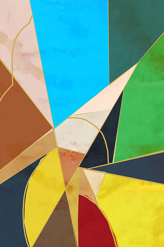 Geometrisch kleurenspel
