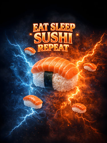 Retro Sushi Bootleg-cadeau