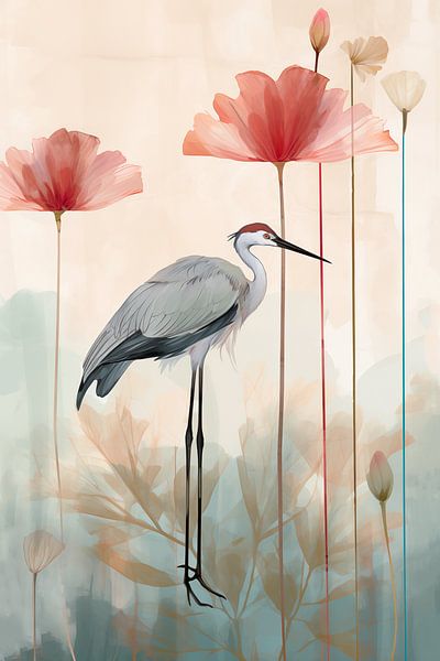 Crane by Caroline Guerain