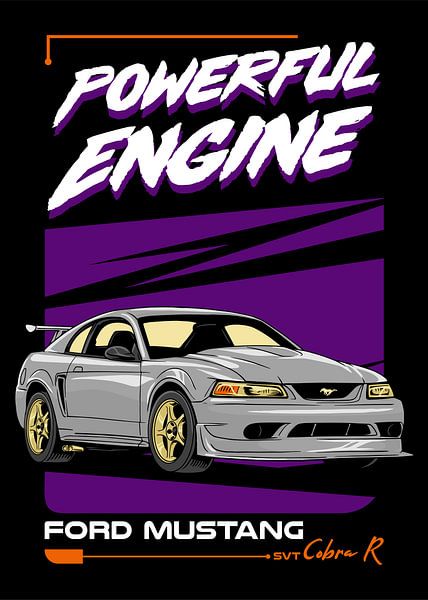 Ford Mustang SVT Cobra R Car by Adam Khabibi