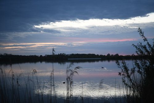 Zonsondergang in Mei