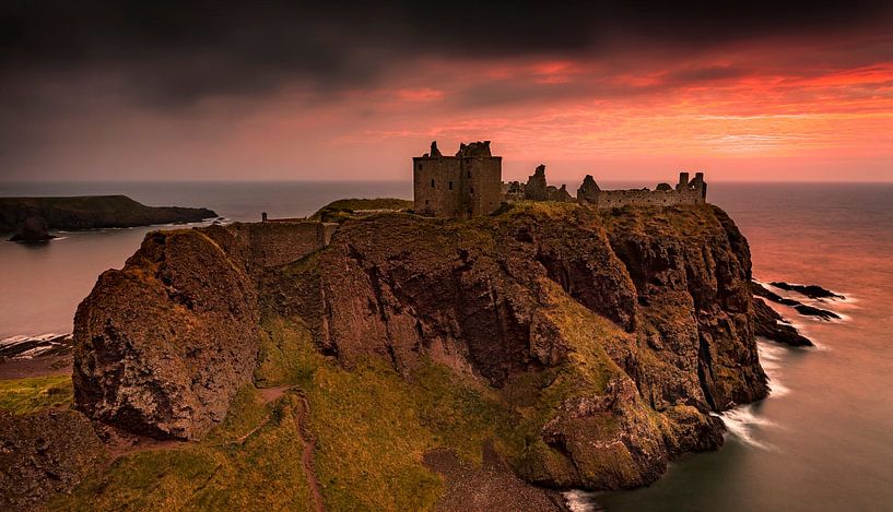 Dunnottar Castle Scotland par Peter Bolman