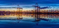 Containerterminal Rotterdam Maasvlakte.
