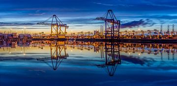 Containerterminal Rotterdam Maasvlakte. van Mario Calma