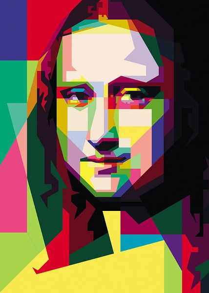 monalisa WPAP by Sahruddin Said