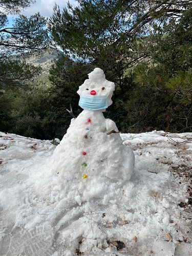 Schnee Mallorca 2021 - 29 von Sven Gonzales Poster Shop