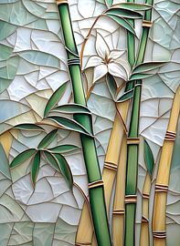 Bamboo stained glass by Via Via