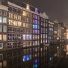 Nebel im dunklen Amsterdam - Teil 2: Damrak von Jeroen de Jongh