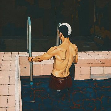 In Shadows and Solitude: The Quiet Strength by Jan Keteleer (JanKé): A Journey Beyond the Canvas