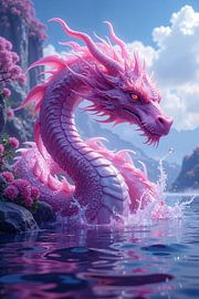 ROSETHYRA - The pink dragon emerging from still waters