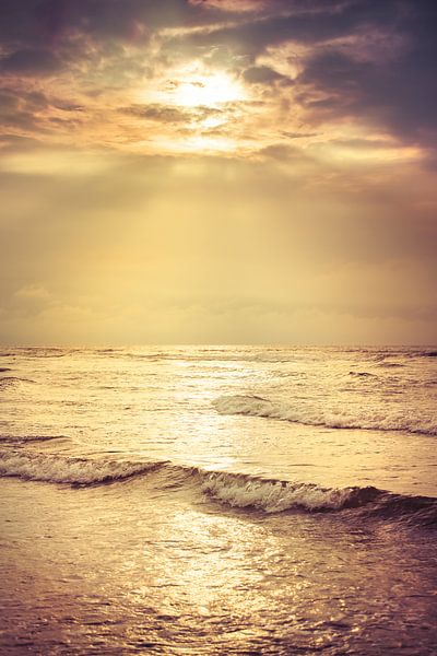 Sunlight over the North Sea by Evert Jan Kip