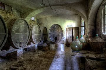 Some wine! by Urbex & Preciousdecay by Sandra