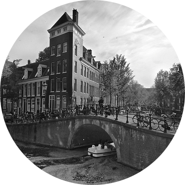 Amsterdam Prinsengracht lente van Marianna Pobedimova