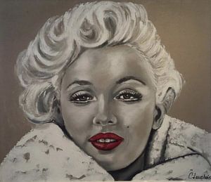 Marilyn Monroe van corrie leushuis