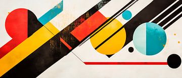 Composition géométrique abstraite sur Poster Art Shop