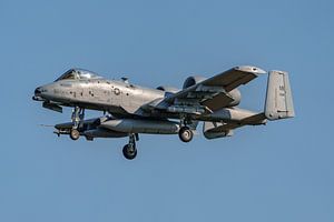 Landung der Fairchild Republic A-10 Thunderbolt II.