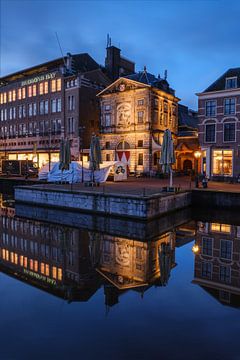 De Waag Leiden, Blue Hour by Eric van den Bandt