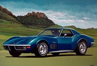 Chevrolet Corvette Stingray 1971 Painting