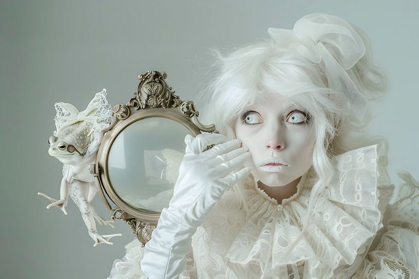 Behind the mirror. by Heike Hultsch