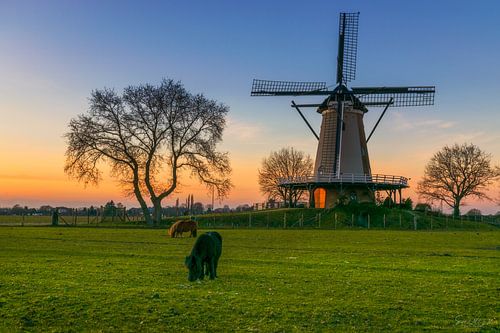 Zonsondergang in Soest