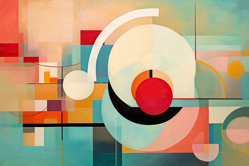 Abstract painting - Liveliness and dynamism by Wonderful Art