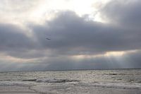 Sunset over the Sea