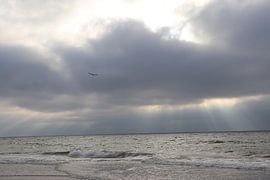 Zonsondergang boven zee van jpgriffintheauthor