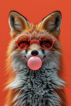 Bubblegum Fun: Fox 1 by ByNoukk