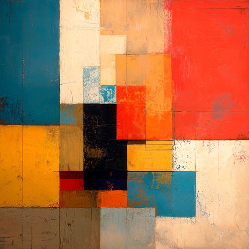 Composition dynamique sur Harry Hadders Design