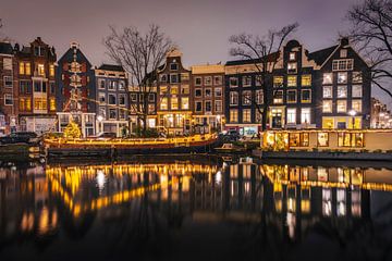 Warehouses on the Prinsengracht by Guido Graas