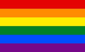 Regenbogenfahne PACE