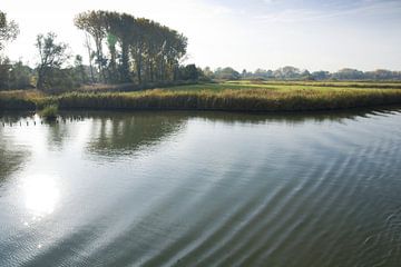 River landscape von Martijn van Huffelen