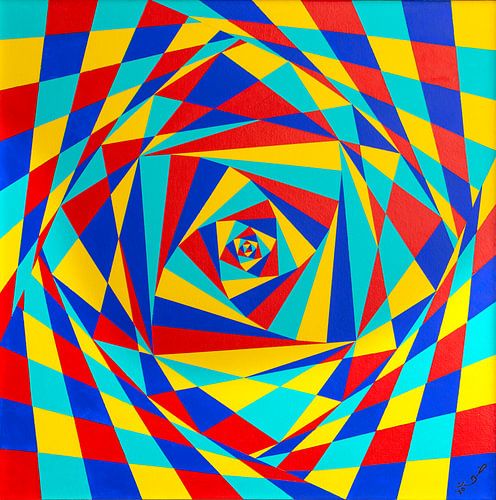 Peindre des carrés inclinés