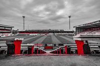 Le stade Bosuil, Anvers : Tribune 2