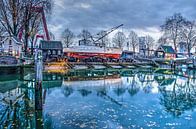 Chantier naval aux vieux port de Rotterdam par Frans Blok Aperçu