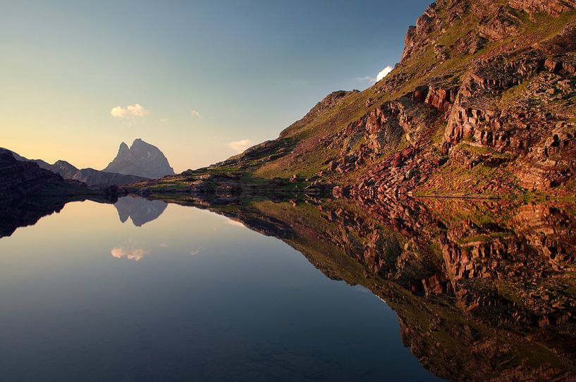 Blick auf den Pic d'Ossau von Arnaud Bertrande