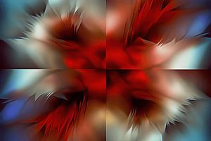 Abstract werk organisch 3D