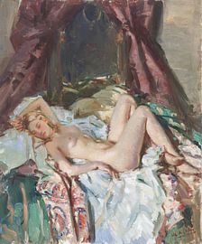 Barbara im Liegen, Wilfrid Gabriel de Glehn