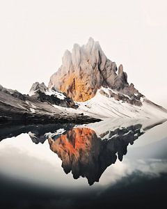 Bergsee in den Alpen